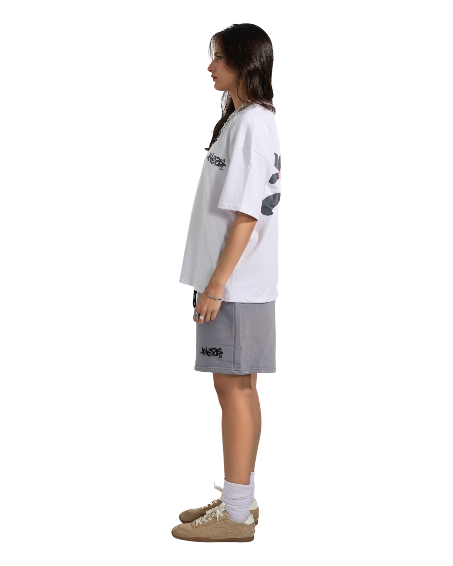 ANETOS BackDraft White Tee