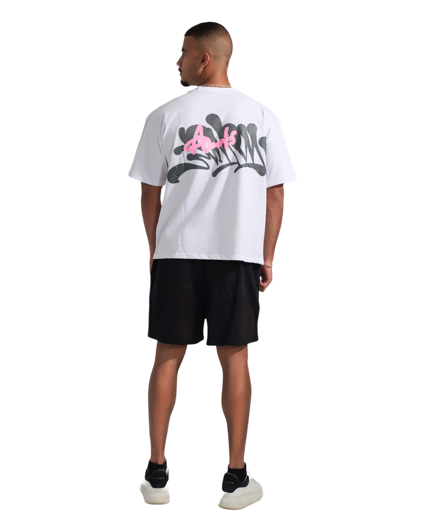ANETOS BackDraft White Tee