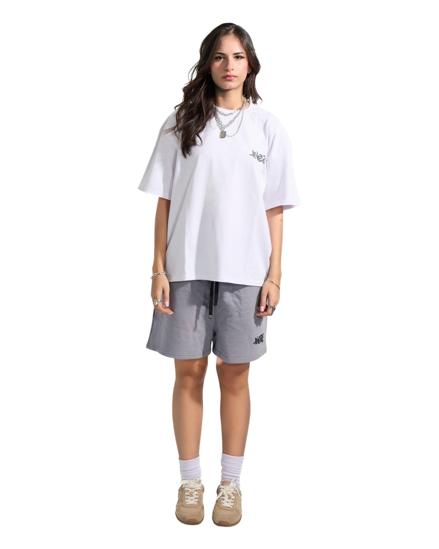 ANETOS BackDraft White Tee