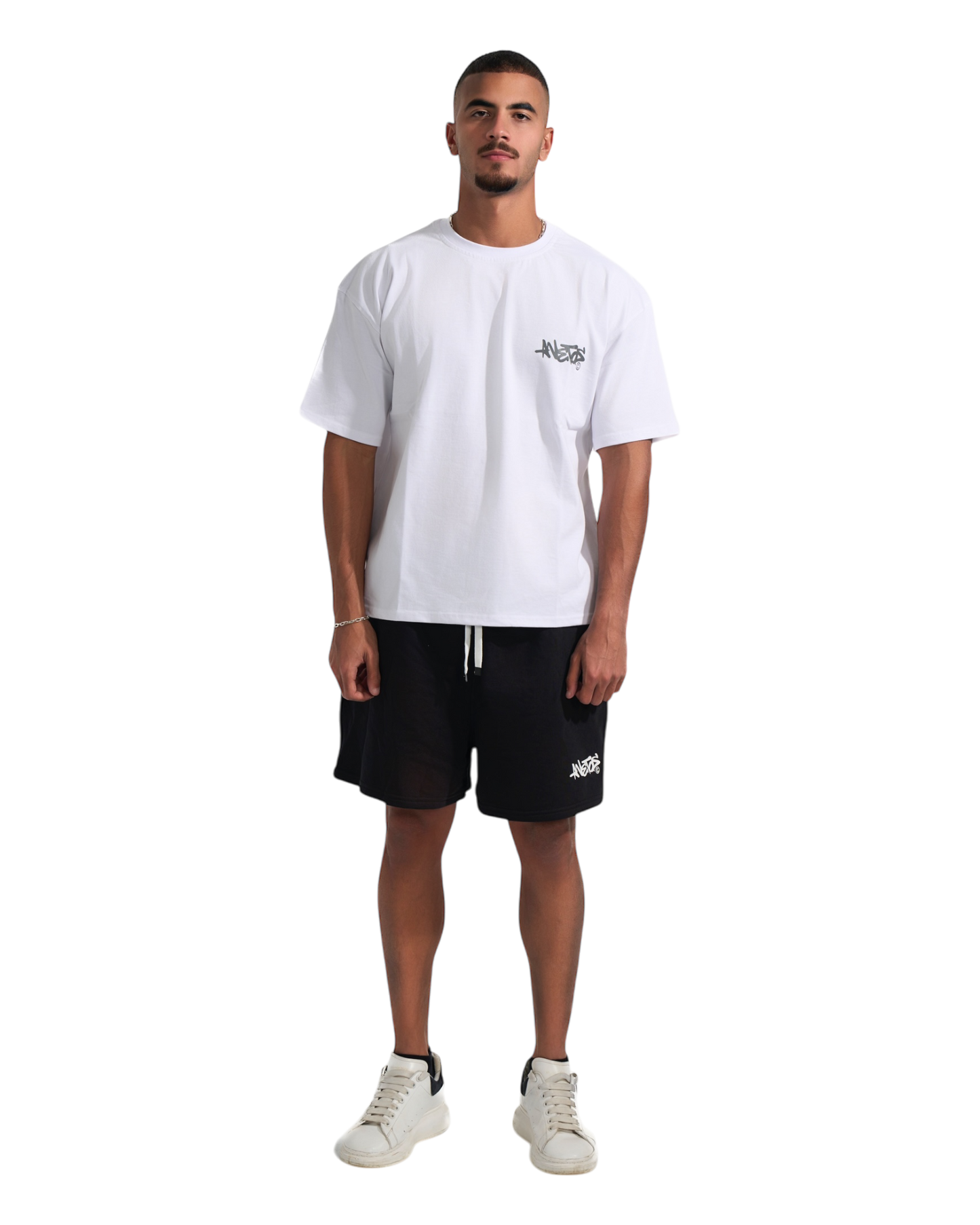 ANETOS BackDraft White Tee