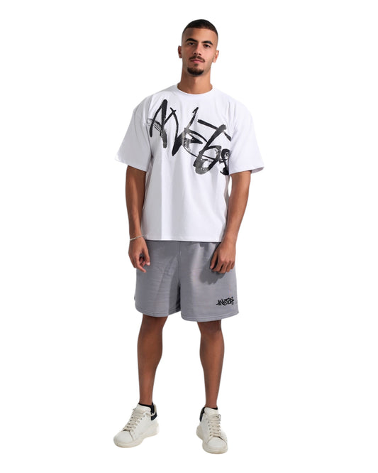 ANETOS Signature White Tee