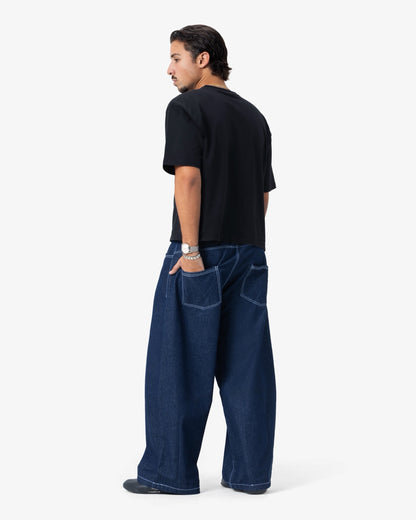 Anetos Raw Denim Balloon Fit Jeans Anetos