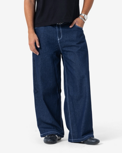 Anetos Raw Denim Balloon Fit Jeans Anetos