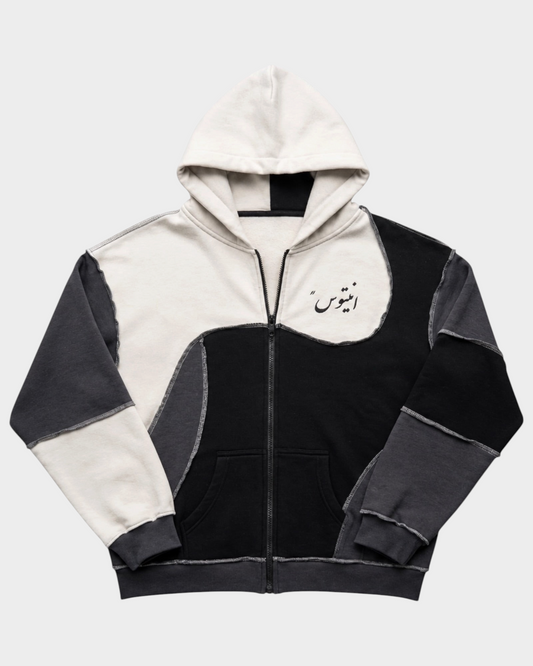 TECTONIC ZIP HOODIE NIGHT Anetos-eg
