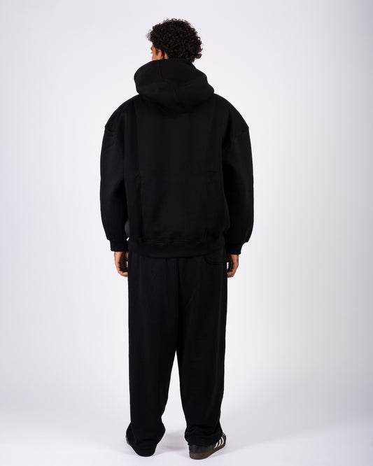 Street Culture - Black Hoodie Anetos
