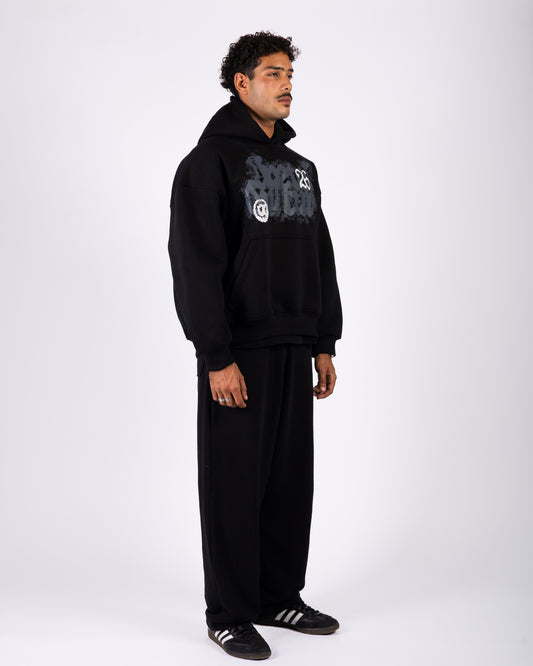 Street Culture - Black Hoodie Anetos