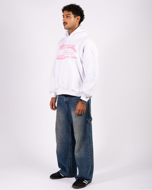 StarLight Nova - White Hoodie Anetos