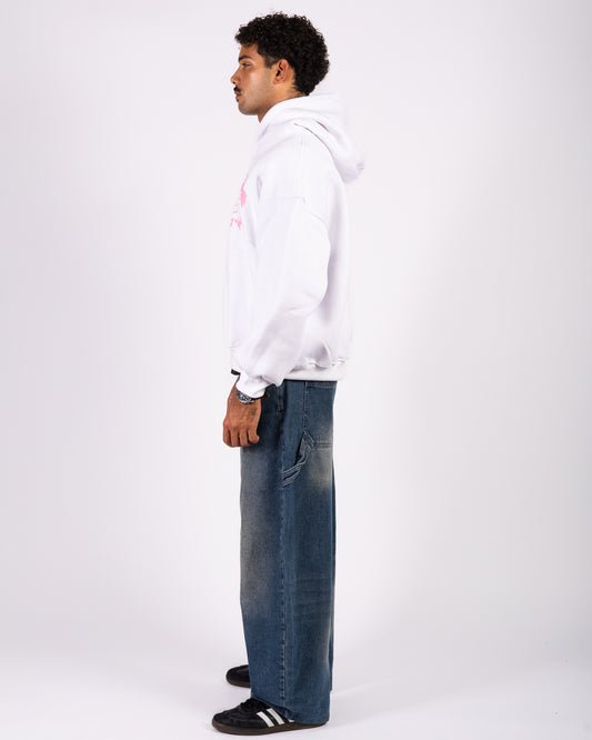 StarLight Nova - White Hoodie Anetos