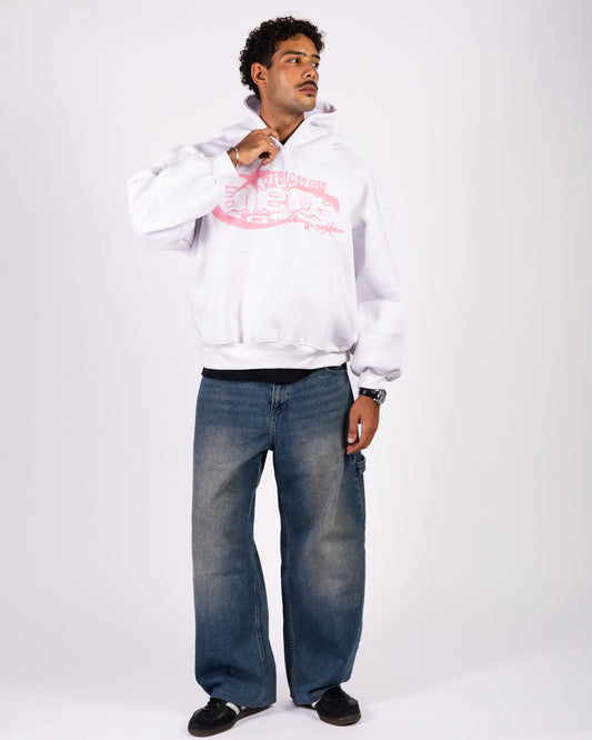 StarLight Nova - White Hoodie Anetos