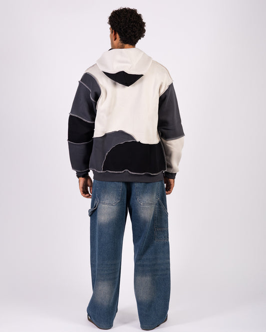 TECTONIC ZIP HOODIE NIGHT Anetos-eg