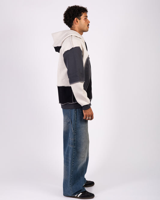 TECTONIC ZIP HOODIE NIGHT Anetos-eg