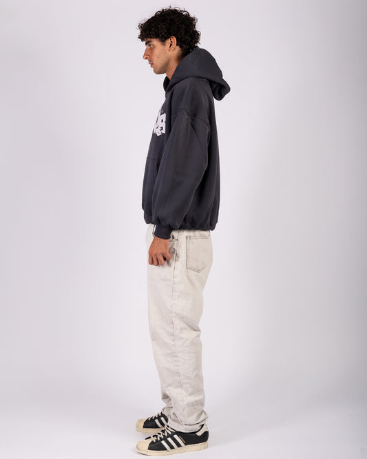 Shadow Script - Dark Grey Hoodie Anetos