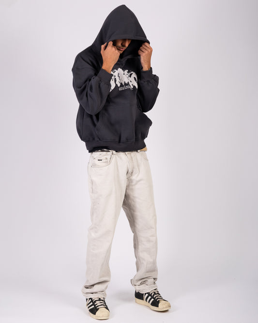 Shadow Script - Dark Grey Hoodie Anetos
