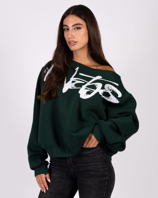 Dark Green Edition – Anetos Signature Off-Shoulder Anetos