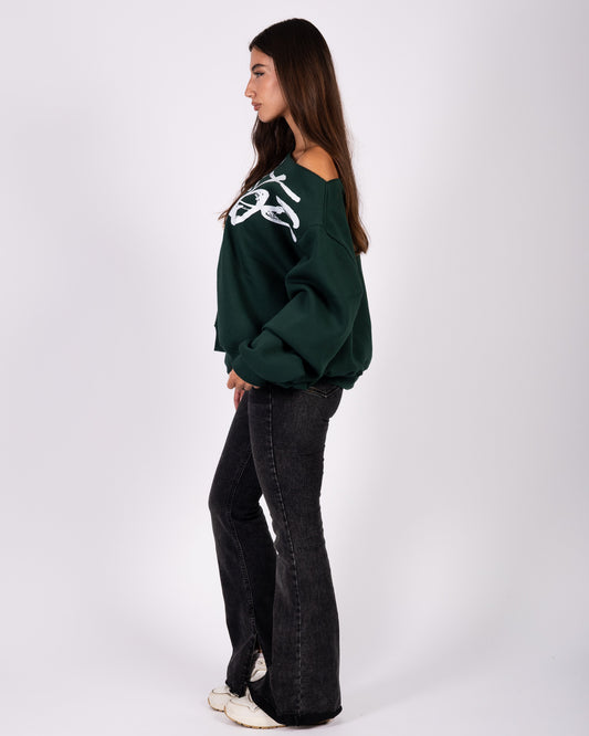 Dark Green Edition – Anetos Signature Off-Shoulder Anetos