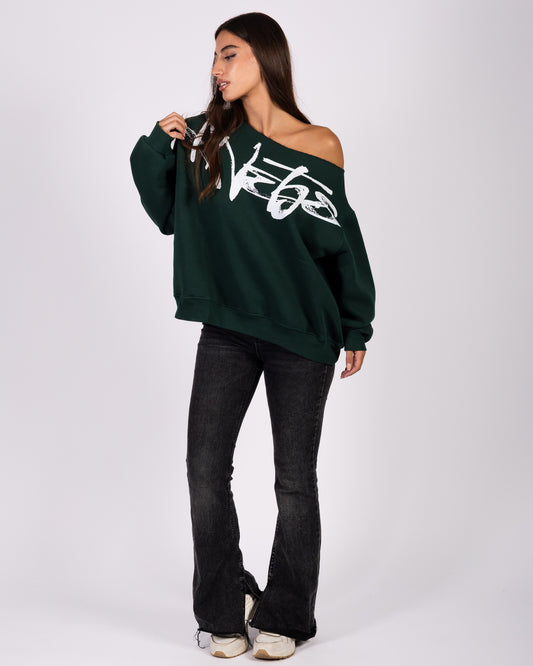 Dark Green Edition – Anetos Signature Off-Shoulder Anetos