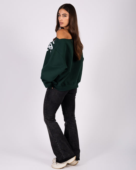 Dark Green Edition – Anetos Signature Off-Shoulder Anetos