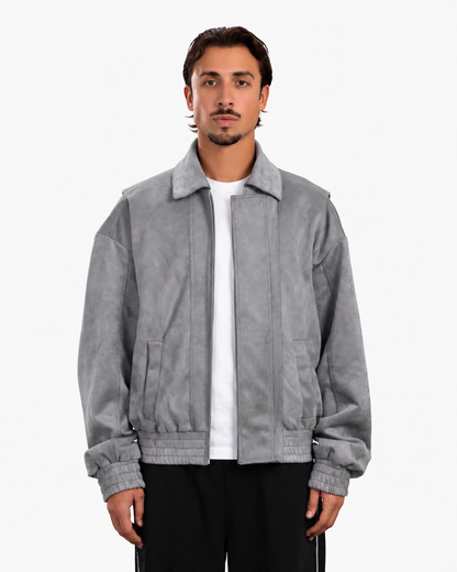 Slate Bomber Jacket Anetos