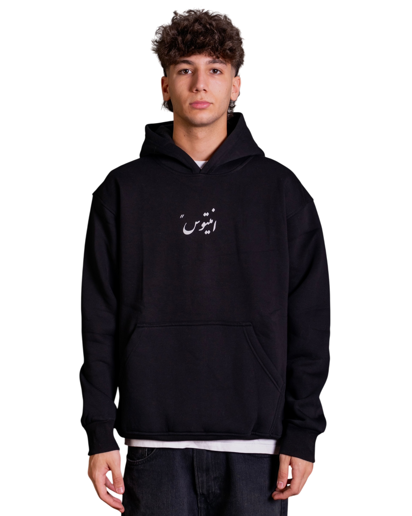 "HISTORY'S FLOW" BLACK Hoodie