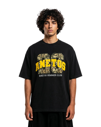 Anetos Summer Club Tee (Black) Anetos