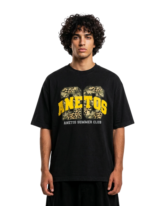 Anetos Summer Club Tee (Black) Anetos