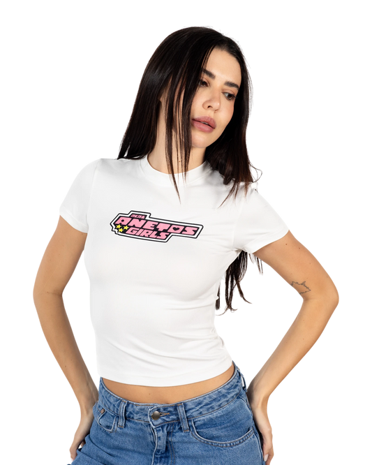 The Anetos Girls Top – White Anetos