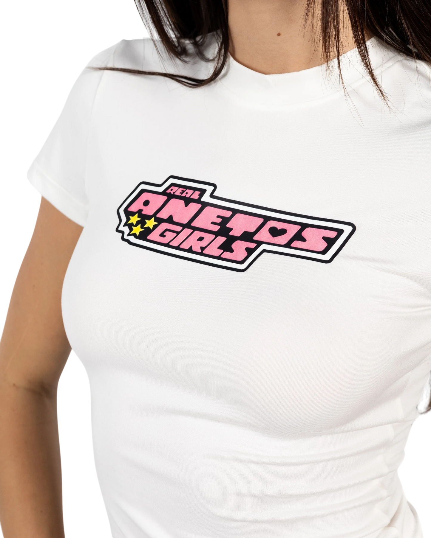 The Anetos Girls Top – White Anetos