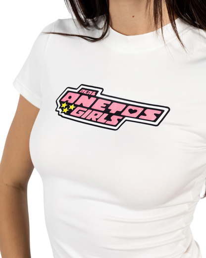 The Anetos Girls Top – White Anetos