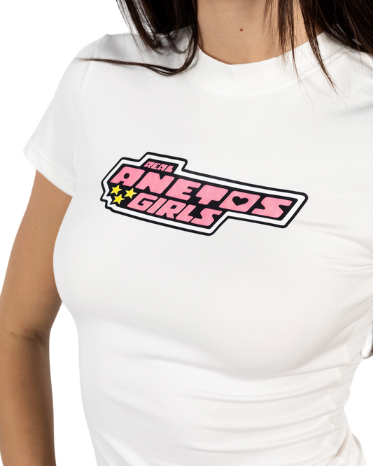 The Anetos Girls Top – White Anetos