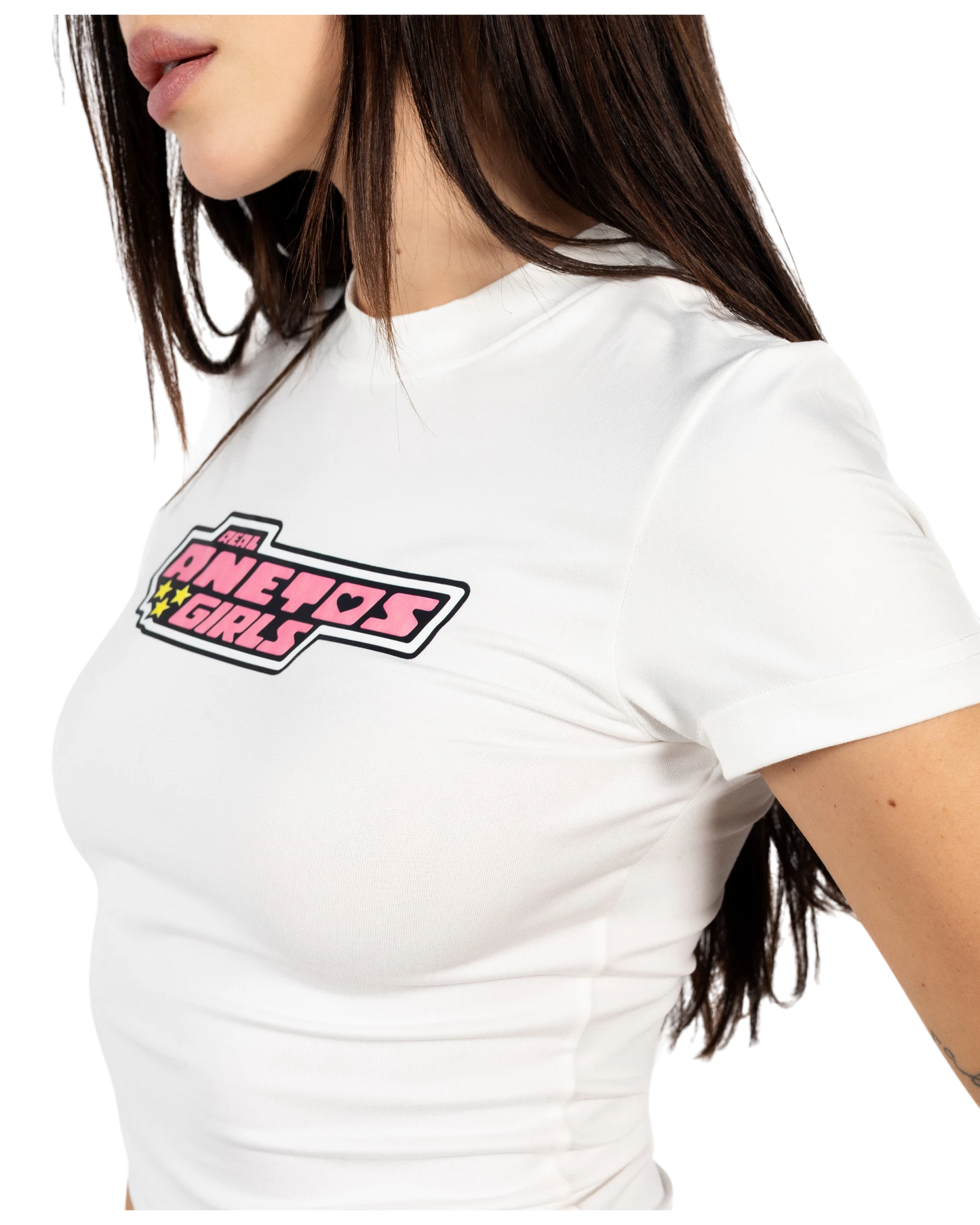 The Anetos Girls Top – White Anetos