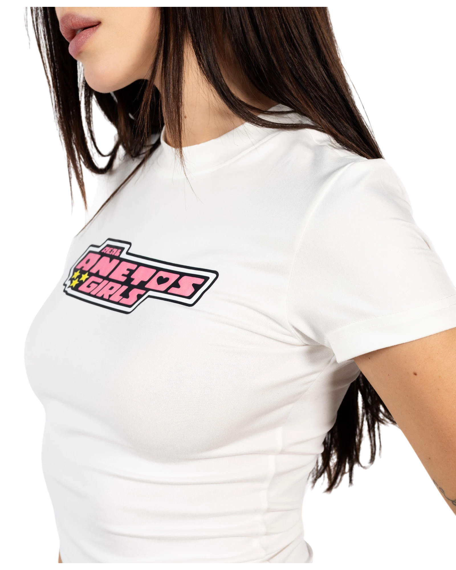 The Anetos Girls Top – White Anetos