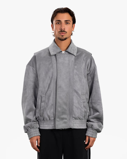Slate Bomber Jacket Anetos