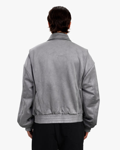 Slate Bomber Jacket Anetos