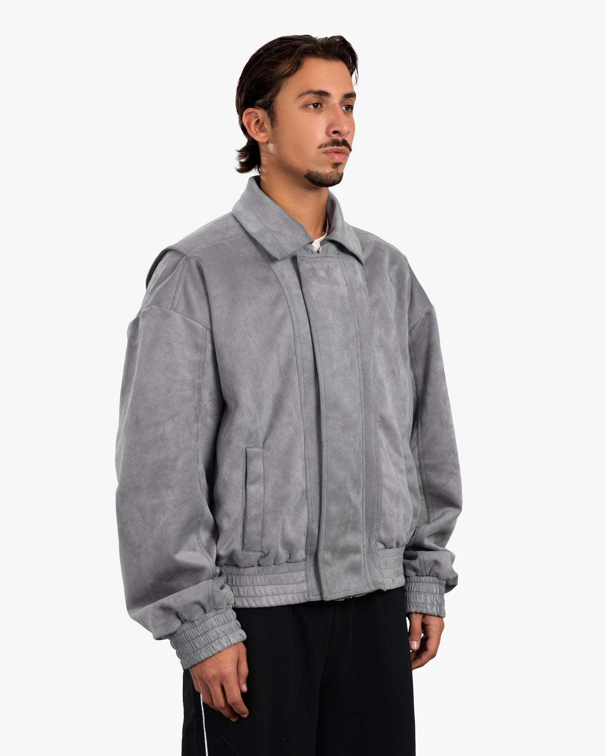 Slate Bomber Jacket Anetos