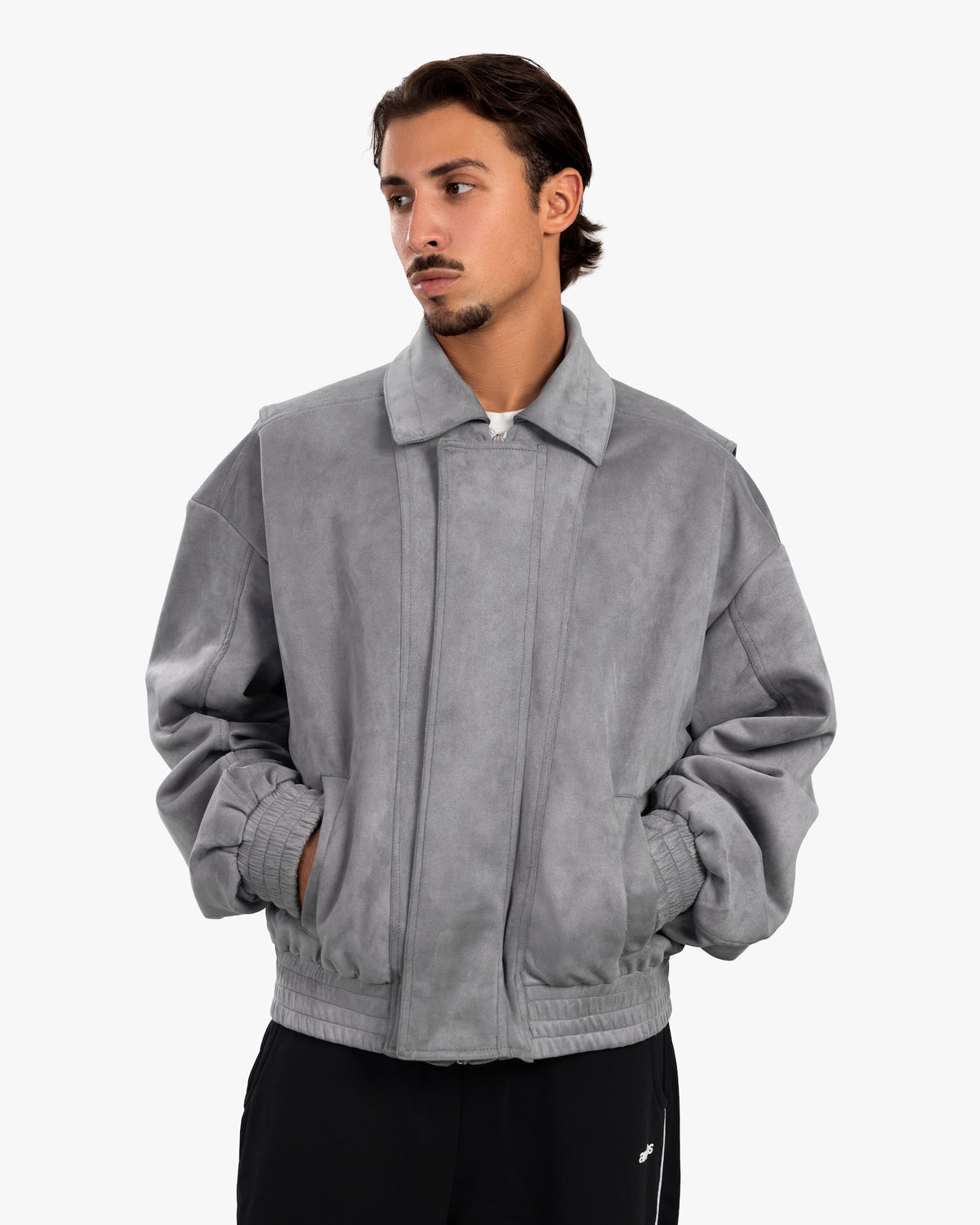 Slate Bomber Jacket Anetos